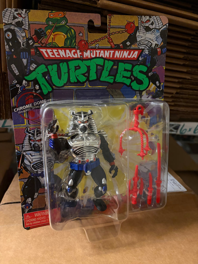 2026 Playmates Retro Teenage Mutant Ninja Turtles Chrome Dome
