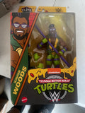 2024 WWE Elite TMNT Xavier Woods Action Figure