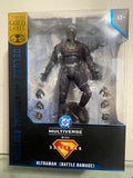 2025 Mcfarlane Deluxe Superman Movie GOLD LABEL ULTRAMAN BATTLE DAMAGE