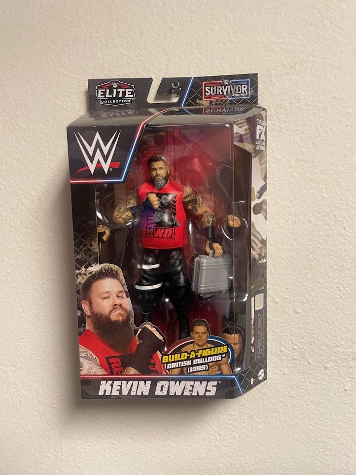 Kevin Owens - WWE Elite Survivor Series 2023 WWE Toy Wrestling Action  Figure by Mattel!