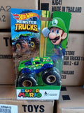 Hot Wheels Monster Truck Mario Brothers LUIGI