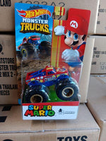 Hot Wheels Monster Truck Mario Brothers MARIO