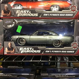 1:24 Fast & Furious Dom’s Plymouth Road Runner Grey