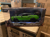 2022 Jada Blue Package Fast Furious Letty's Dodge Challenger SRT8