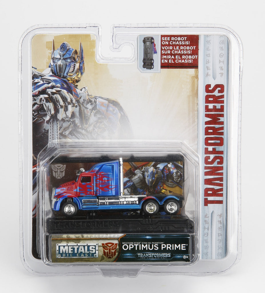 Jada Diecast Metal 1:64 Scale Transformers Movie Last Knight Optimus Prime