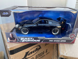 Jada Toys Fast & Furious 1:24 1995 Black Toyota Supra