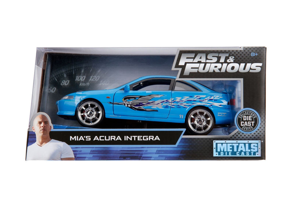 Jada Diecast Metal 1:24 Fast and Furious MIAâ€™S ACURA INTEGRA