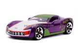 Jada Diecast Metal Hollywood Rides 1:24 2009 CORVETTE STINGRAY CONCEPT W/JOKER