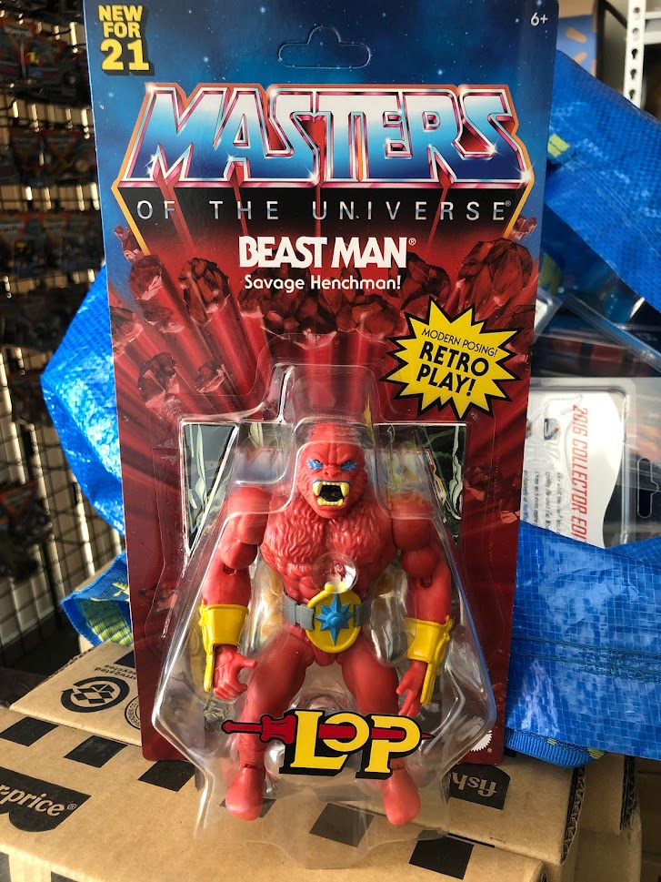 2021 MOTU Masters of the Universe Origins LOP Beast Man