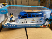 Jada 1/24 Hollywood Rides 2022 Mickey Mouse Volkswagen T1 BUS